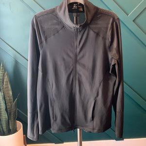 Black zip up by Zella